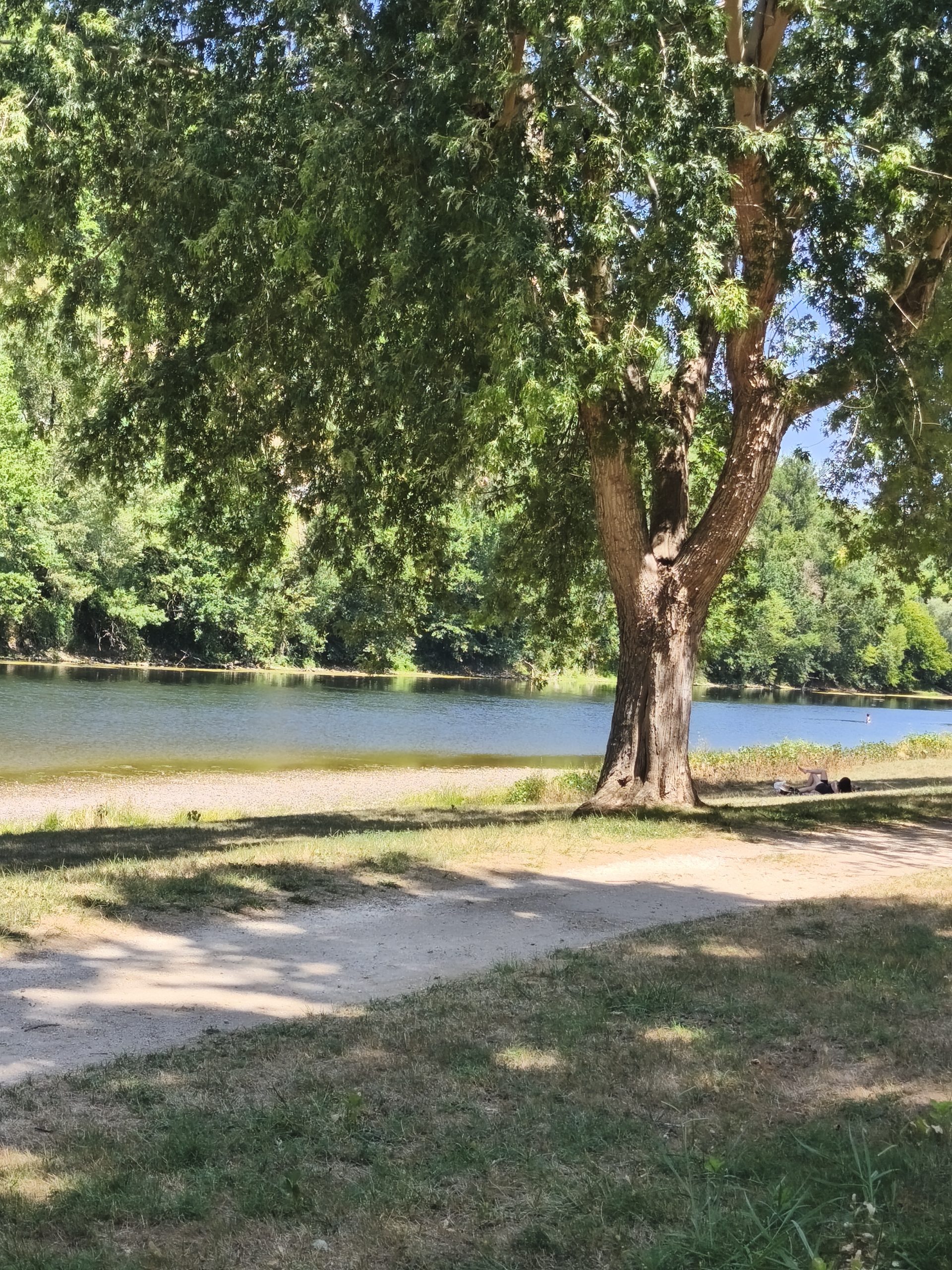 Camping du Pont de Vicq, espace naturel calme en bord de rivière